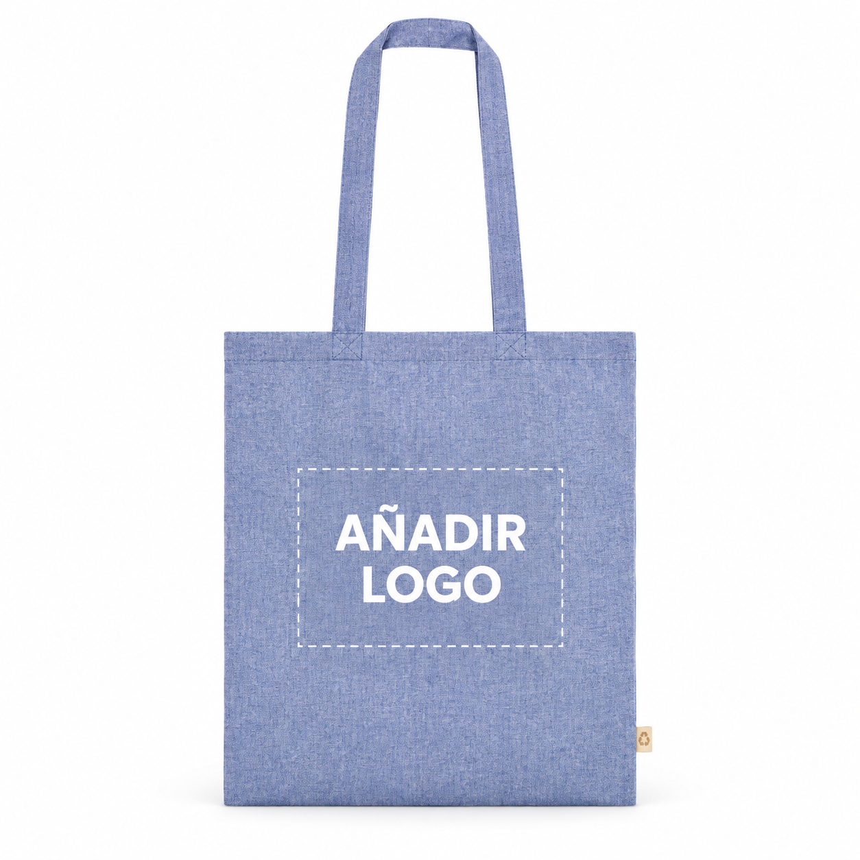 Bolsa de algodón jaspeado personalizable