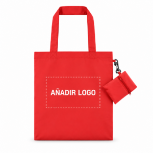 Bolsa plegable Poppy con funda personalizable