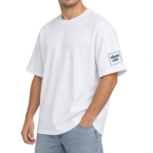 Camiseta Oversize 240 con logo en la manga