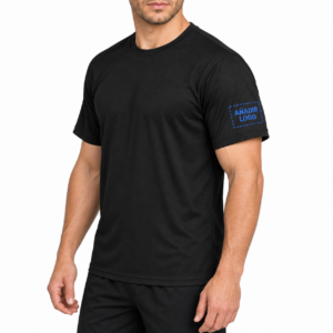 Camiseta técnica Runner con logo en la manga