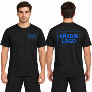 Camiseta técnica Runner con logo en pecho y espalda